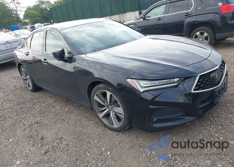 2021 Acura Tlx Advance Package из США, поврежденный, VIN 19UUB5F66MA008819
